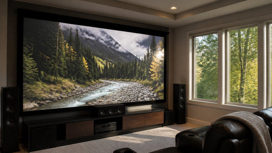 Benefits of an Ambient Light Rejecting Screen for Your Home Theater
