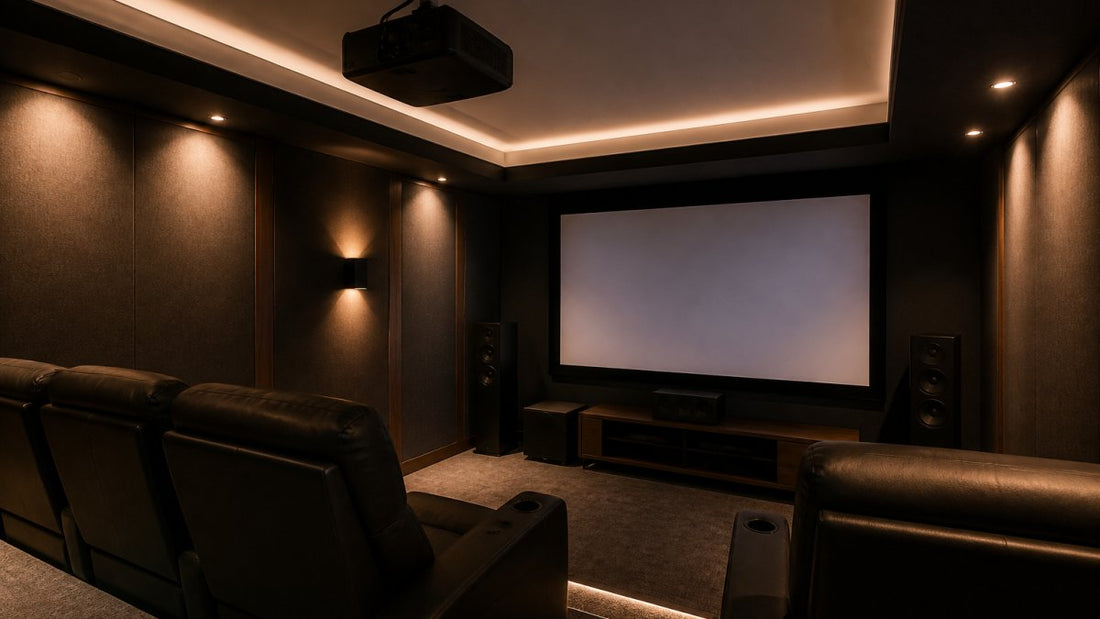 Lighting Solutions for Compact Home Cinema Rooms