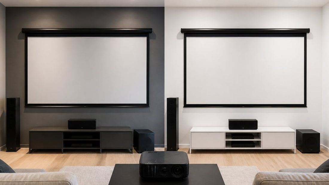 Projecting on a Grey Wall vs White Wall: Full Guide